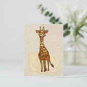 Carte Postale Girafe (Debout devant)