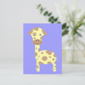 Carte Postale Girafe (Debout devant)
