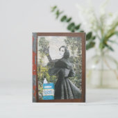 Carte Postale girafe de fumée (Debout devant)