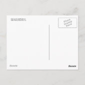 Carte postale Giraffe (Dos)