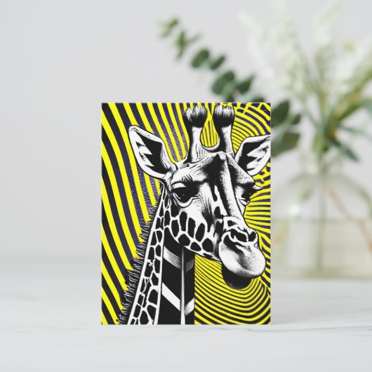 Carte Postale Giraffe (Debout devant)