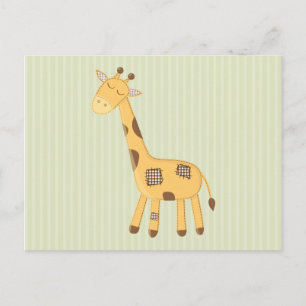 Carte Postale Giraffe