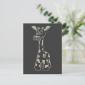 Carte postale Giraffe (Debout devant)