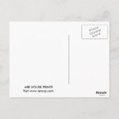 CARTE POSTALE GIRAFFE (Dos)