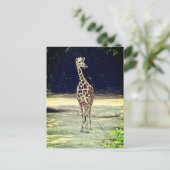 Carte postale Giraffe (Debout devant)