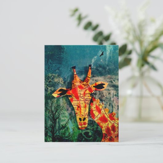 Carte postale Giraffe 2 (Debout devant)