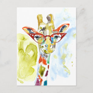 Carte Postale Giraffe de pantalons