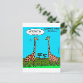 Carte Postale Giraffe Hickeys Drôle Cadeaux Tee - shirt Mugs & C (Debout devant)