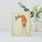 Carte postale Giraffe & Little Bird (Debout devant)
