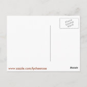 Carte Postale Giraffe Love postcard (Dos)