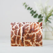 Carte Postale Giraffe Skin_ (Debout devant)