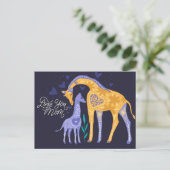Carte postale Giraffes magiques (Debout devant)