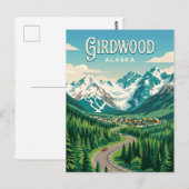 Carte Postale Girdwood États-Unis (Devant / Derrière)