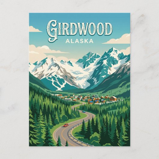 Carte Postale Girdwood États-Unis (Devant)