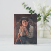 Carte Postale Girl and a Witch par Beatrice Offor (Debout devant)