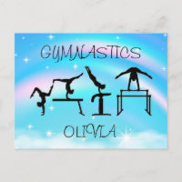 Girls Gymnastique Rainbow Swirls