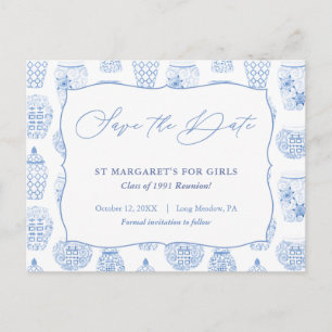 Carte Postale Girls School Ladies College Reunion Enregistrer La