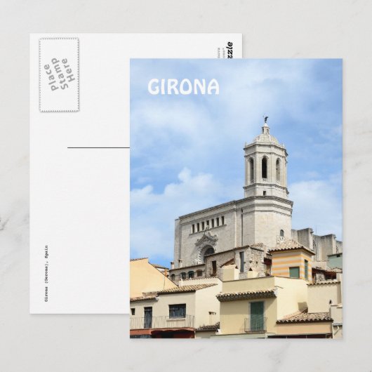 Carte postale Girona (Devant / Derrière)
