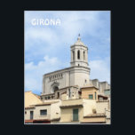 Carte postale Girona<br><div class="desc">Gérone (Gérone),  Espagne. Photographie couleur. Photo de Svetlana Tikhonova</div>