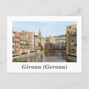 Carte postale Girona (Gérone)