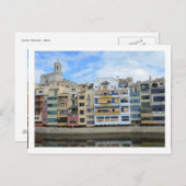 Carte postale Girona (Gérone) (Devant / Derrière)