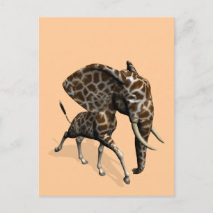Carte Postale Girphant Ou Eleffe