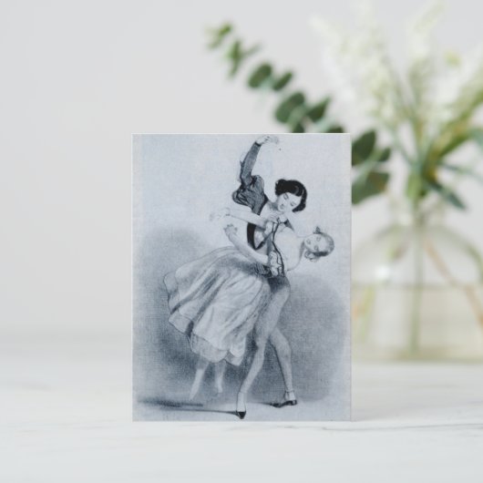 Carte Postale Giselle (Debout devant)