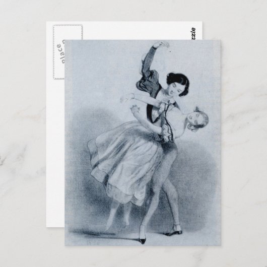 Carte Postale Giselle (Devant / Derrière)