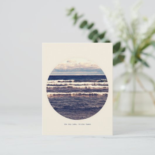 Carte Postale Gitche Gumee (Debout devant)