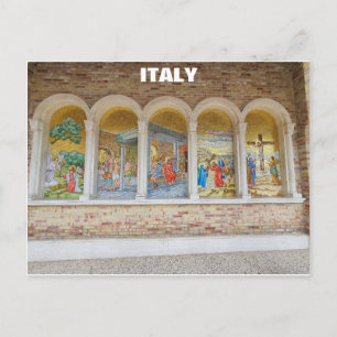 Carte Postale Giulianova Italie Mosaïque italienne Voyage Photo