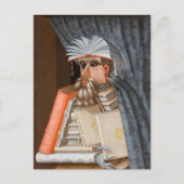 Carte Postale Giuseppe Arcimboldo - Le Bibliothécaire (Devant)