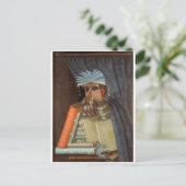 Carte Postale Giuseppe Arcimboldo - Le Bibliothécaire (Debout devant)