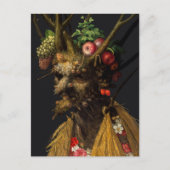 Carte Postale Giuseppe Arcimboldo - Quatre saisons en une tête (Devant)