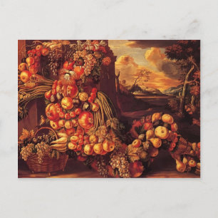 Carte Postale Giuseppe Arcimboldo - Siège de la figure d'été