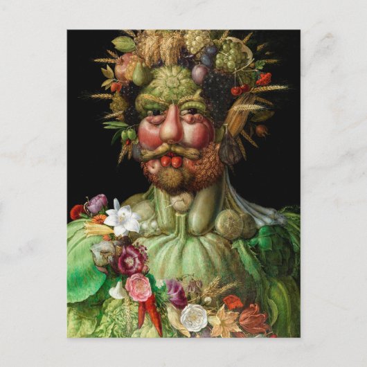 Carte Postale Giuseppe Arcimboldo - Vertumnus (Devant)