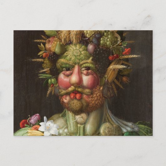 Carte Postale Giuseppe Arcimboldo - Vertumnus (Devant)