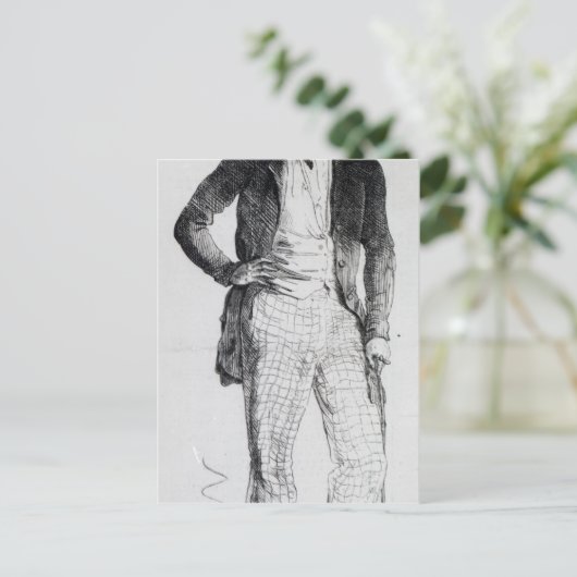 Carte Postale Giuseppe Mazzini (Debout devant)