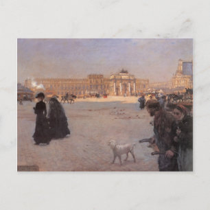 Carte Postale Giuseppe Nittis - Les ruines des Tuileries