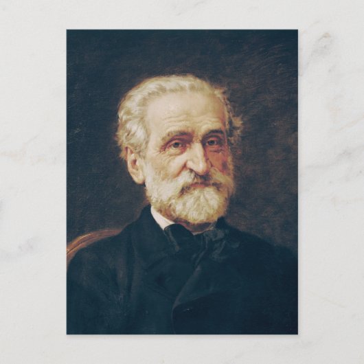 Carte Postale Giuseppe Verdi (Devant)
