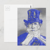 Carte Postale Giuseppe Verdi (Devant / Derrière)