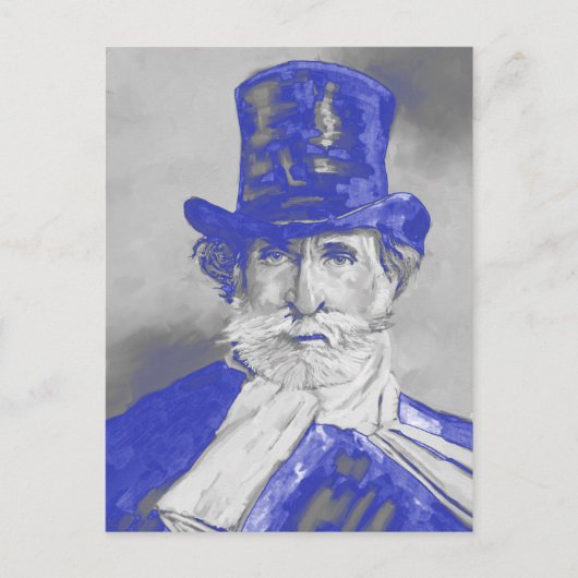 Carte Postale Giuseppe Verdi (Devant)