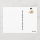 Carte Postale Givenchy Fashion Show Paris - Mode illustration (Dos)