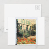 Carte Postale Giverny de Monet (Devant / Derrière)