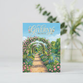 Carte Postale Giverny France (Debout devant)