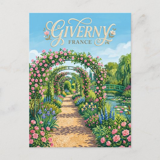 Carte Postale Giverny France (Devant)