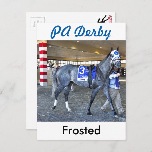 Carte Postale Givrée (Devant / Derrière)