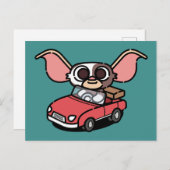 Carte Postale Gizmo | Cute Comic Driver (Devant / Derrière)