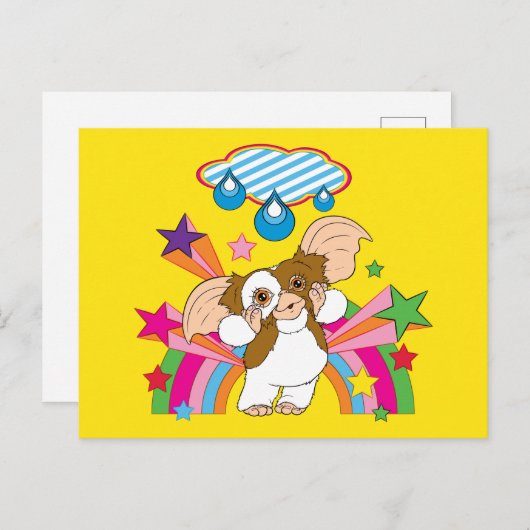 Carte Postale Gizmo | Dreaming of Raindrops (Devant / Derrière)