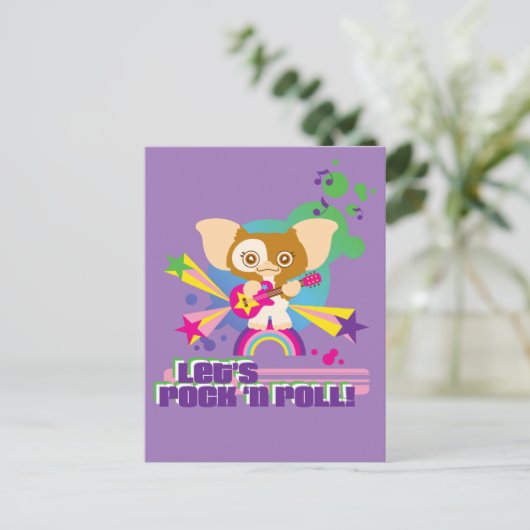 Carte Postale Gizmo | Let's Rock 'n Roll (Debout devant)