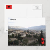 Carte Postale Gjirokastër, Albanie (Devant / Derrière)